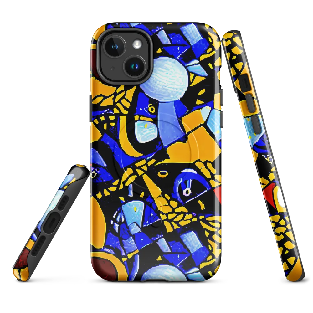 Cosmic Tessellation on MagSafe Tough Case for iPhone® — Front
