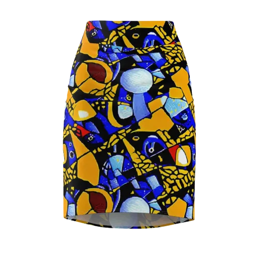 Cosmic Tessellation on a Pencil Skirt