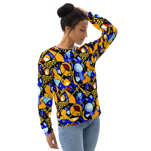 Cosmic Tessellation on a Sweatshirt