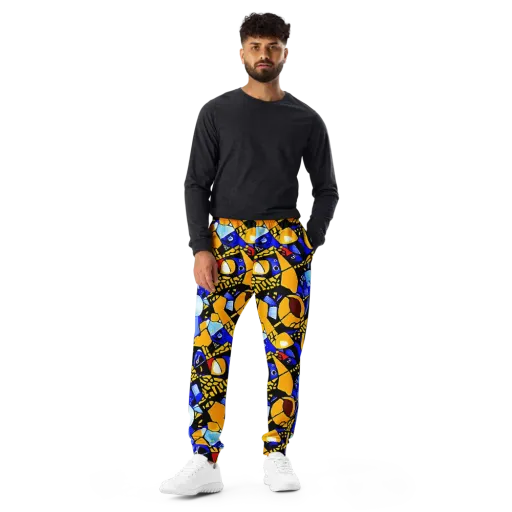 Cosmic Tessellation on a Men's Joggers