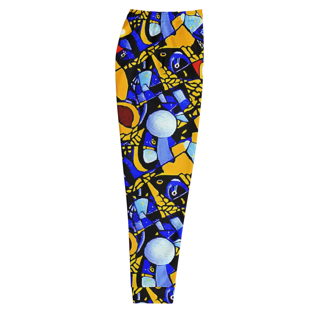 Cosmic Tessellation on Men's Joggers — Right