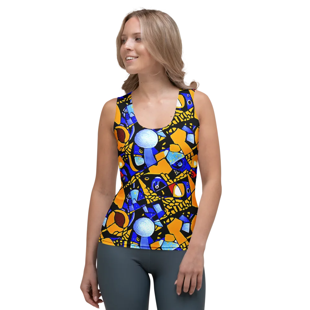 Cosmic Tessellation on Women's Tank Top — Front