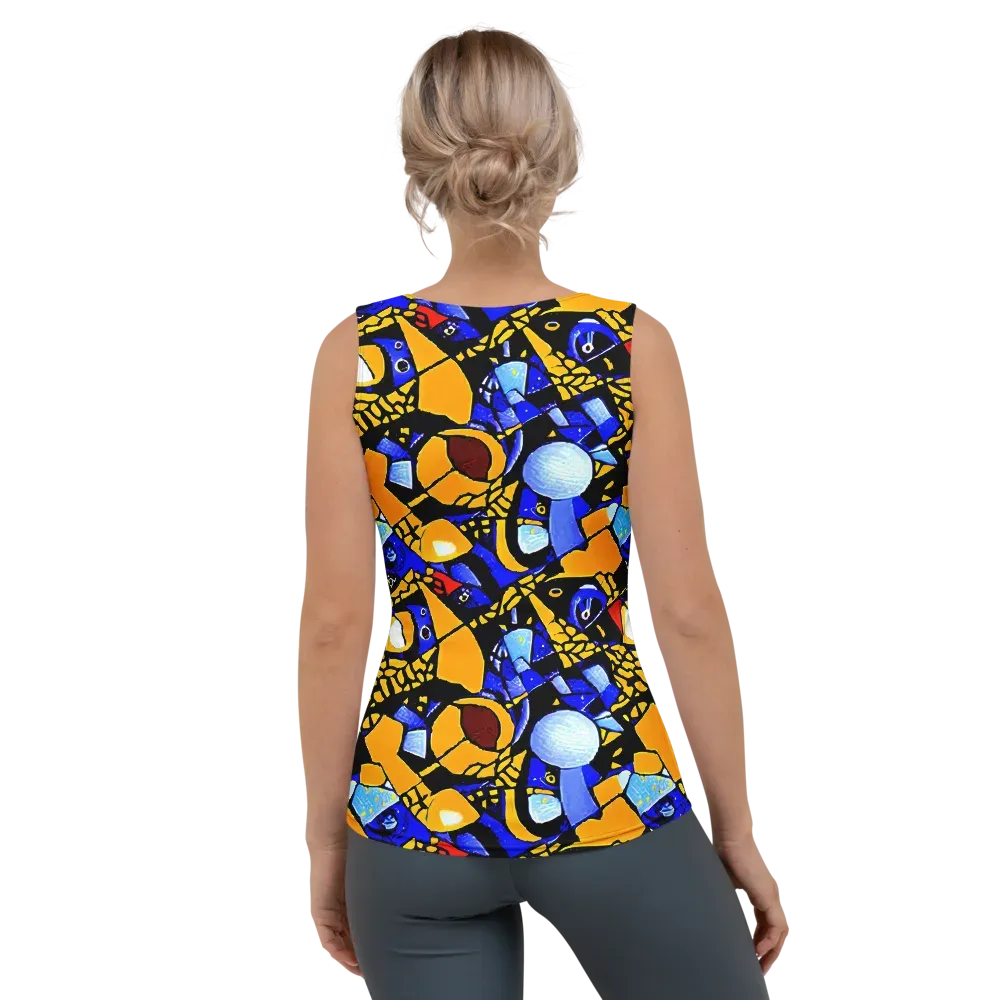 Cosmic Tessellation on Women's Tank Top — Back