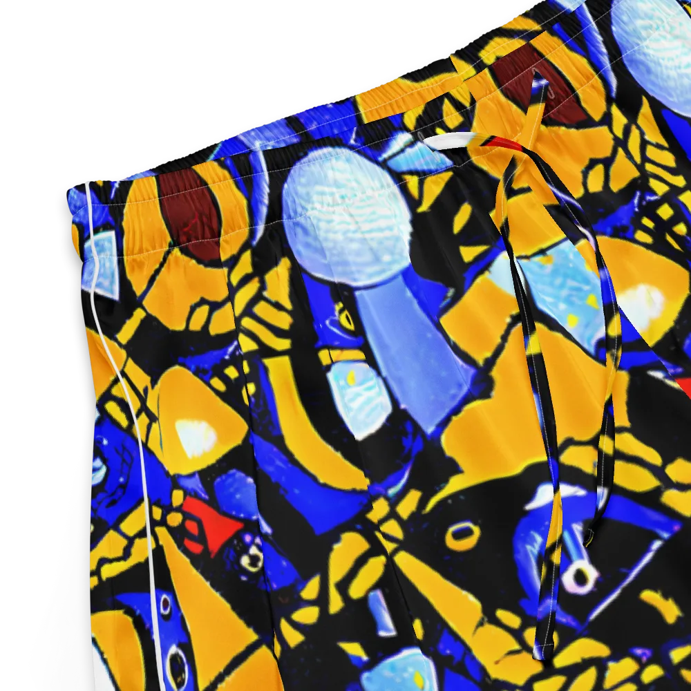 Cosmic Tessellation on Women's Pajama Shorts — Product details
