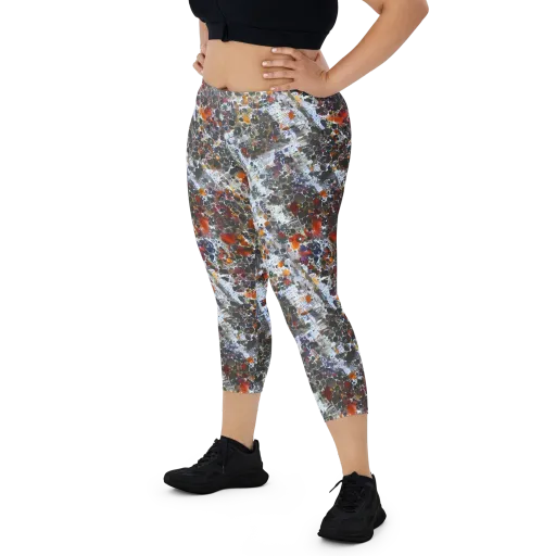Shattered Alchemy on a Capri Leggings