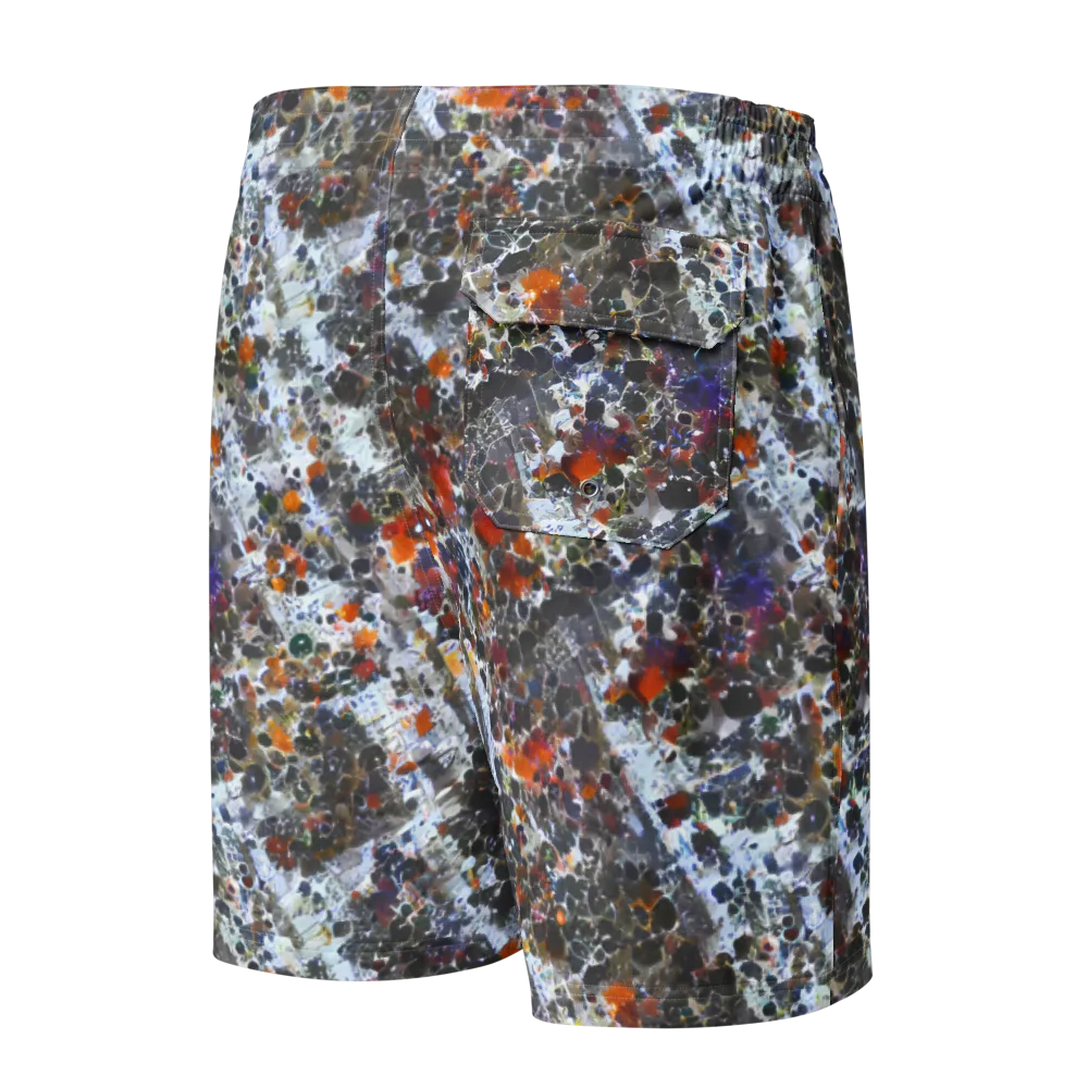 Shattered Alchemy on Men's Board Shorts — Back