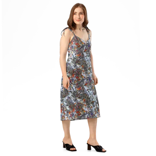 Shattered Alchemy on a Slip Dress