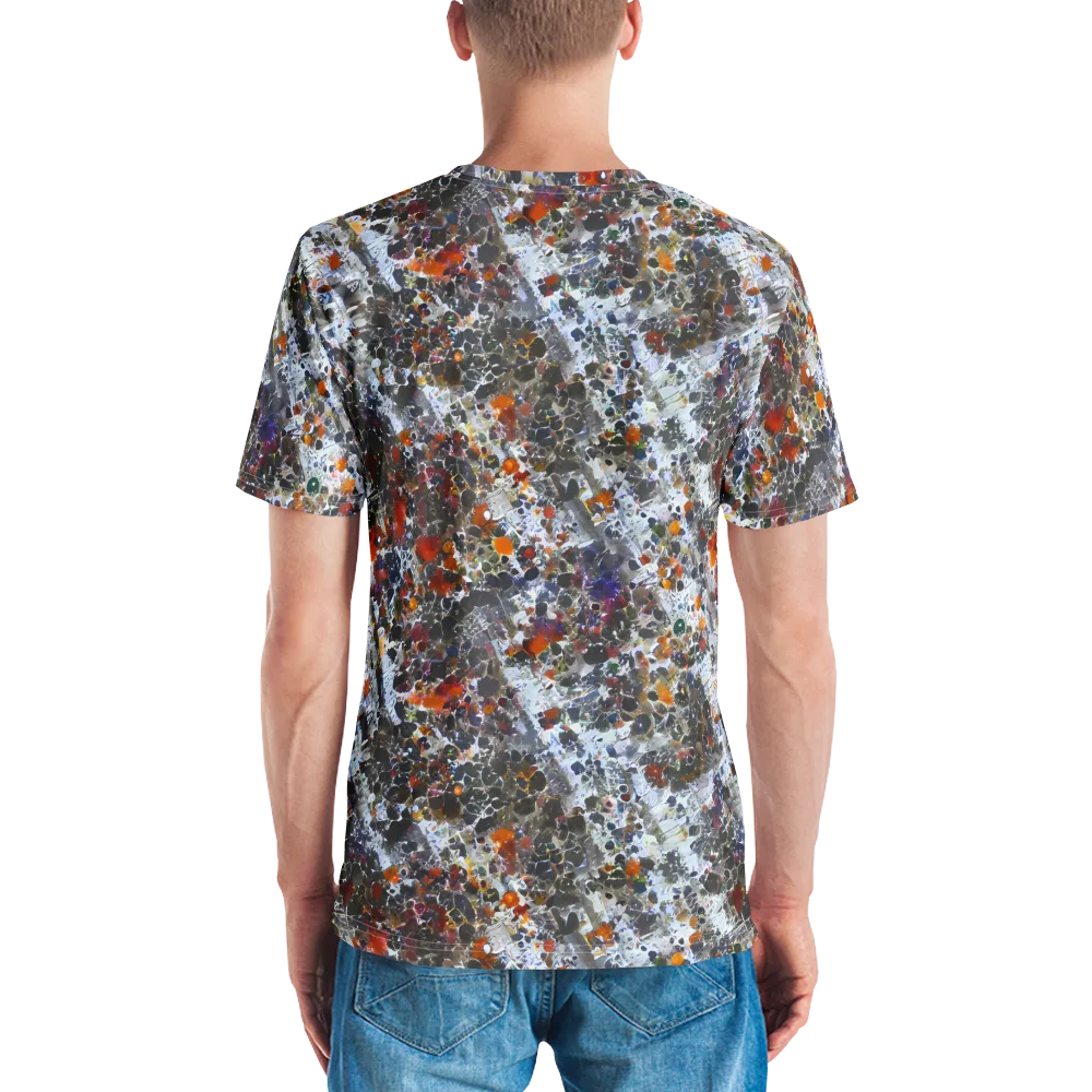 Shattered Alchemy on Men's Crew Neck T-Shirt — Back
