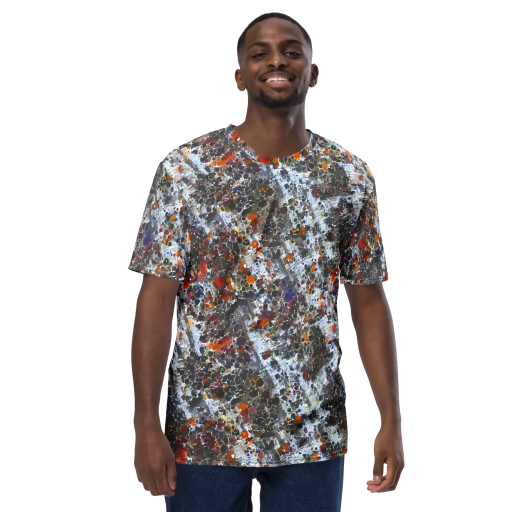 Shattered Alchemy on Men's Crew Neck T-Shirt — Front