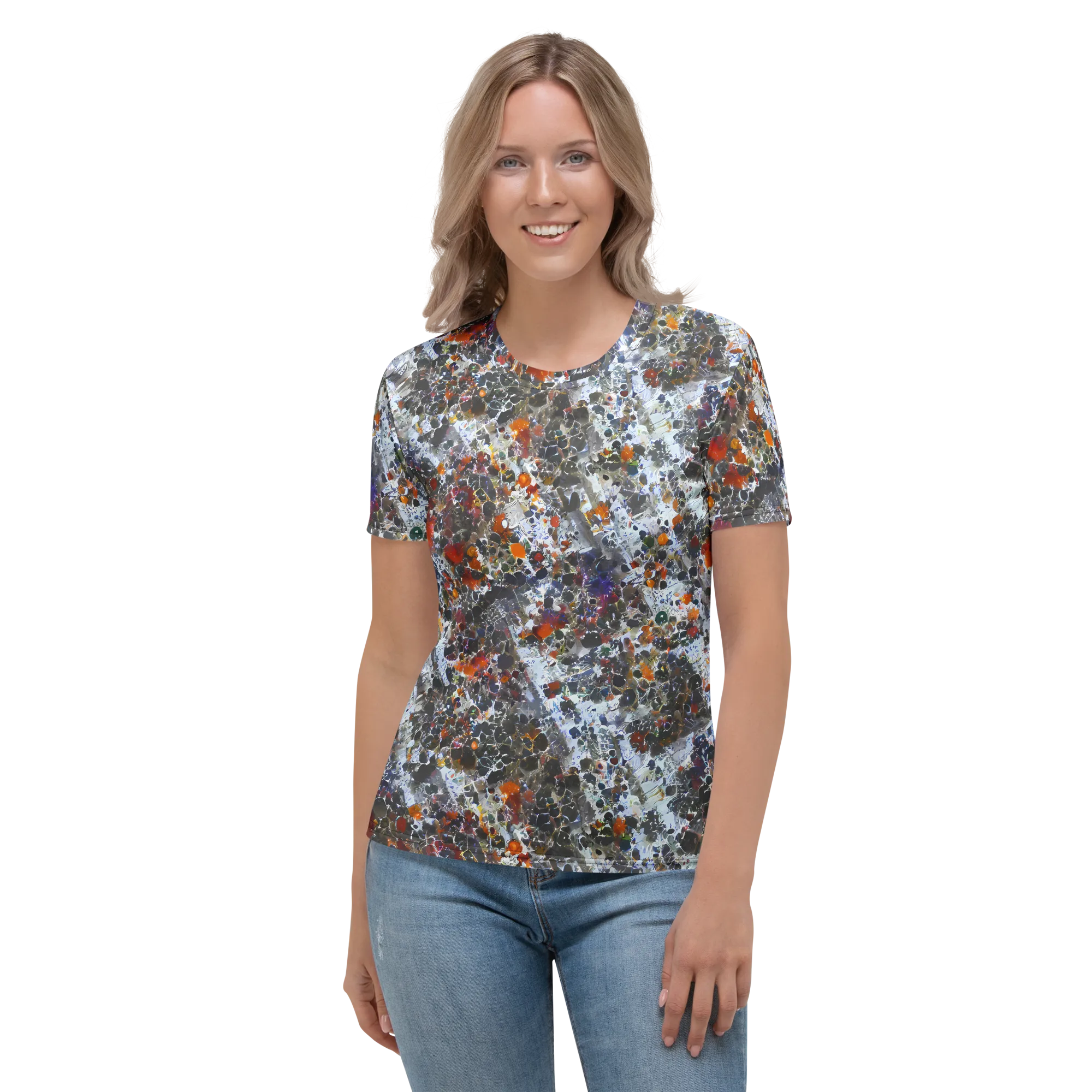 Shattered Alchemy on Women's Crew Neck T-Shirt — Front
