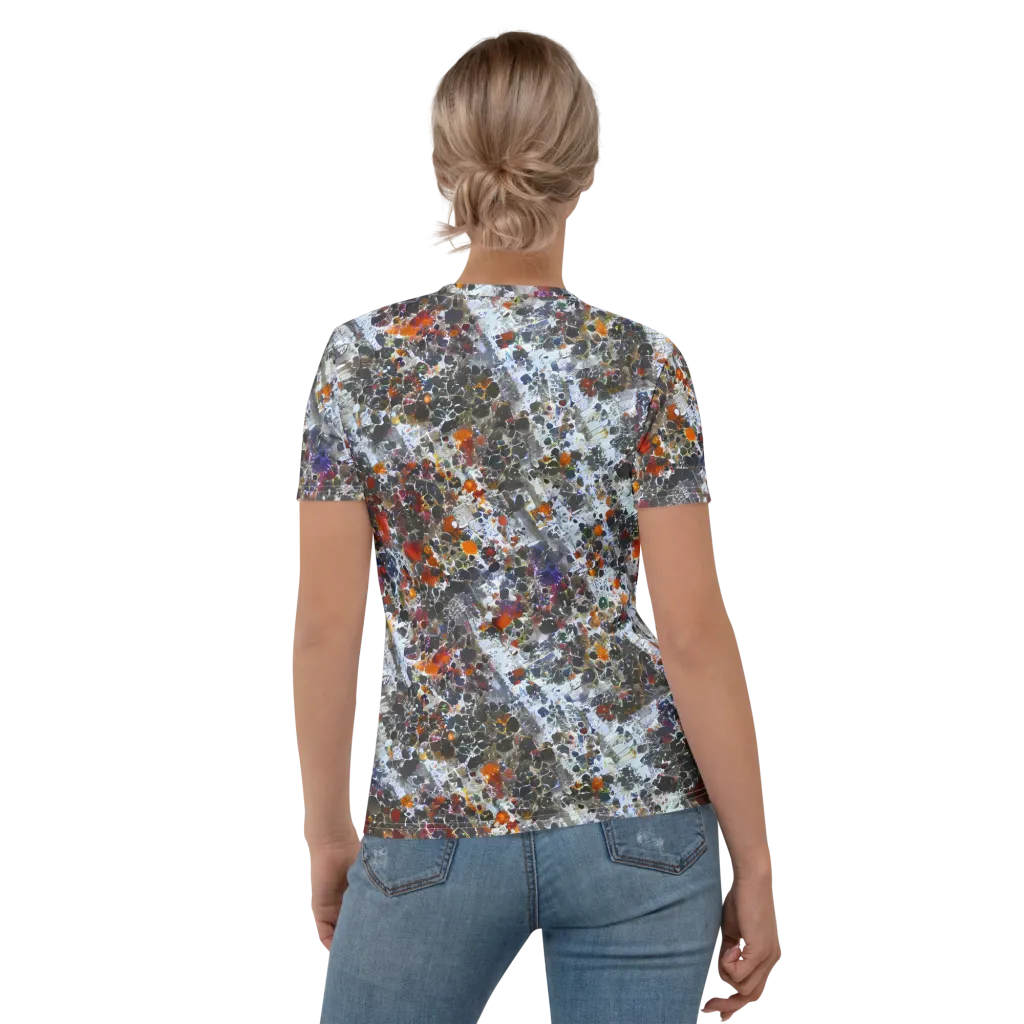Shattered Alchemy on Women's Crew Neck T-Shirt — Back