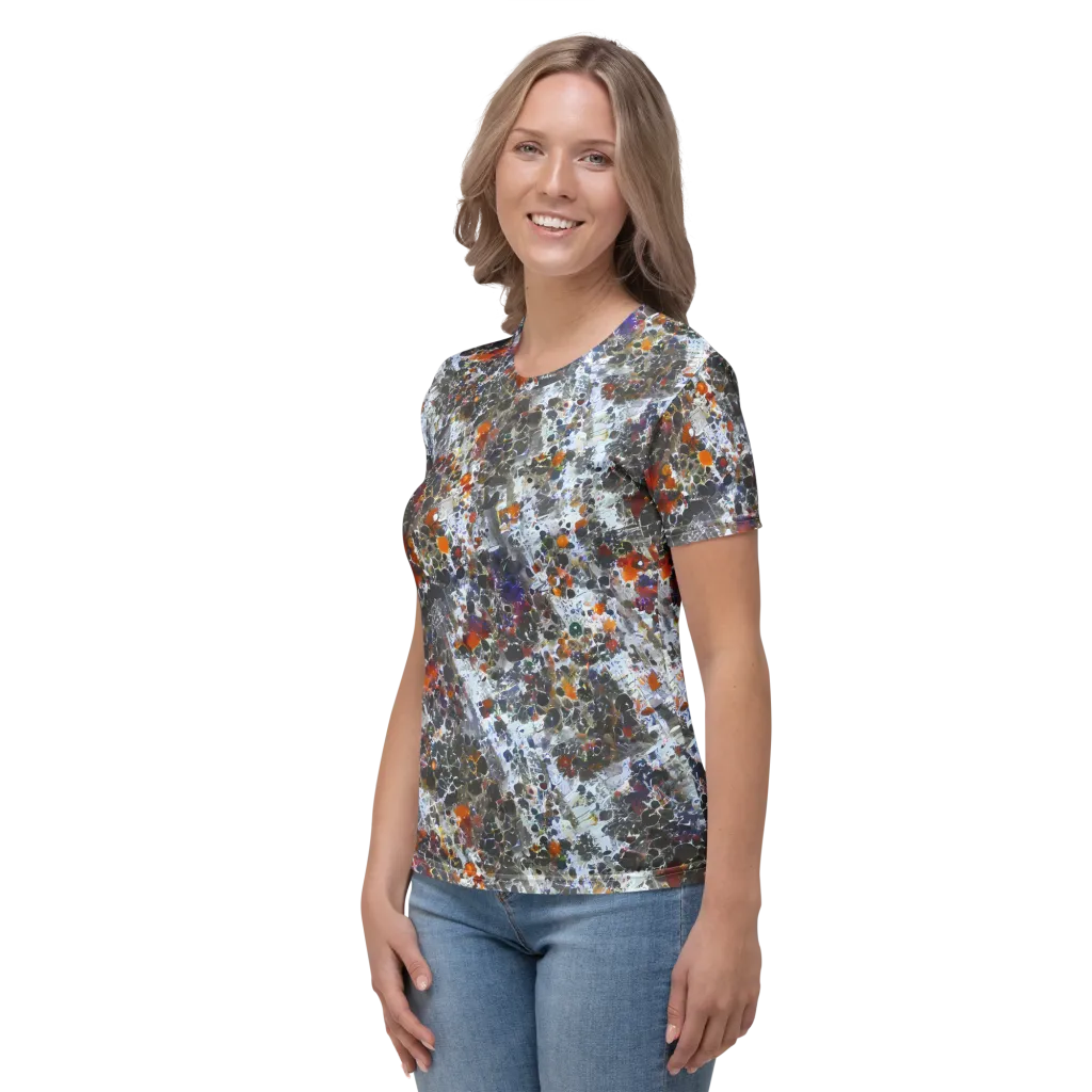 Shattered Alchemy on Women's Crew Neck T-Shirt — Left