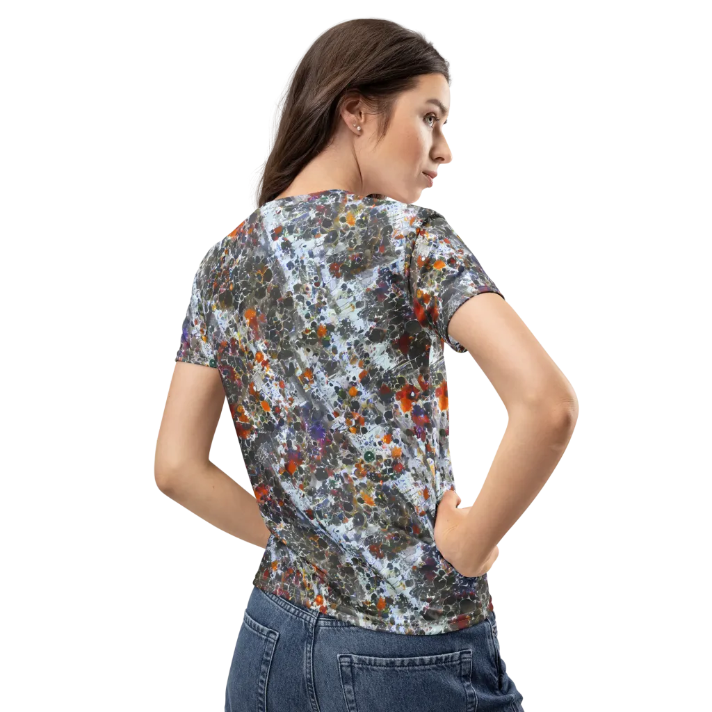Shattered Alchemy on Women's Crew Neck T-Shirt — Back