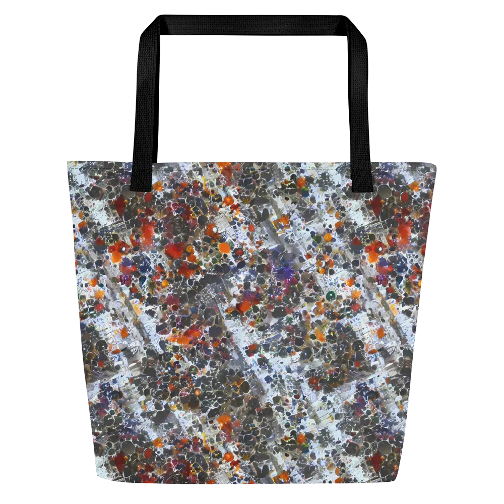 Shattered Alchemy on Large Tote Bag W/ Pocket — Front