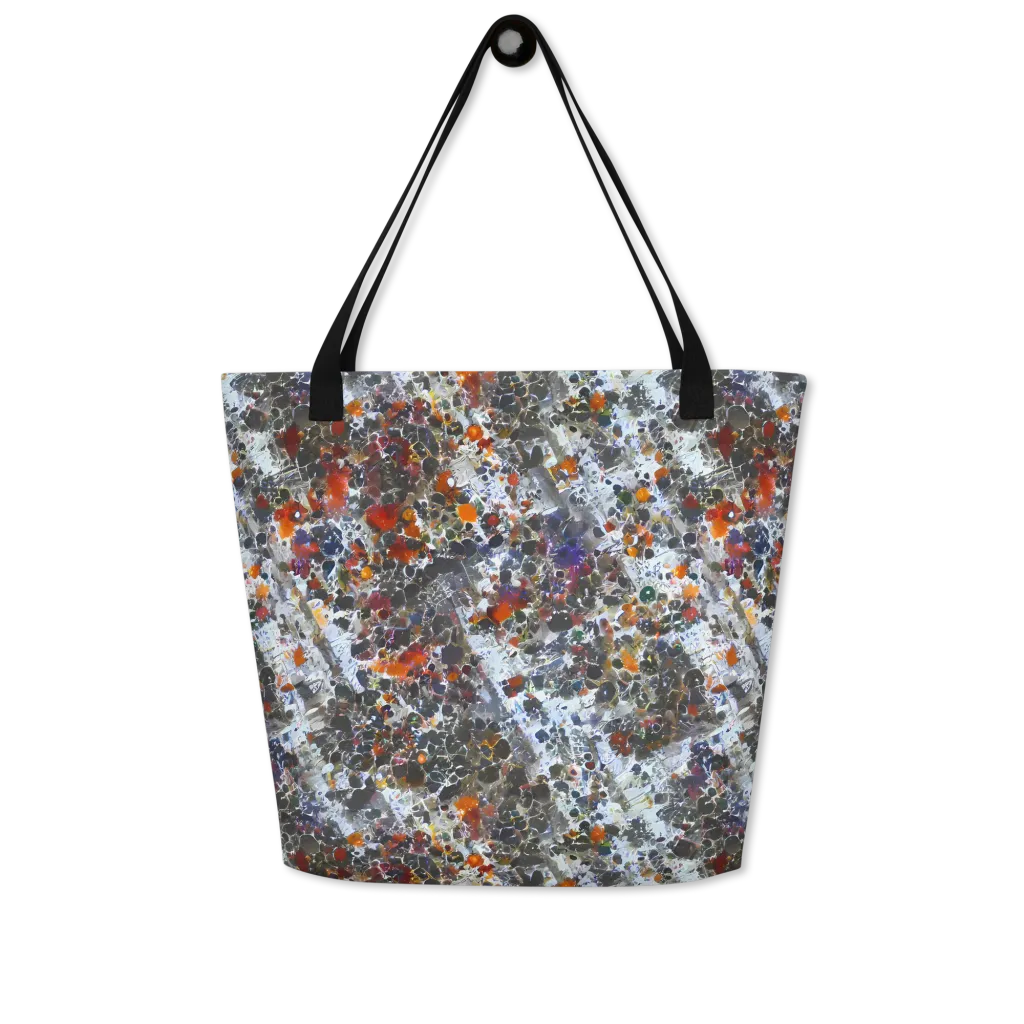 Shattered Alchemy on Large Tote Bag W/ Pocket — Front