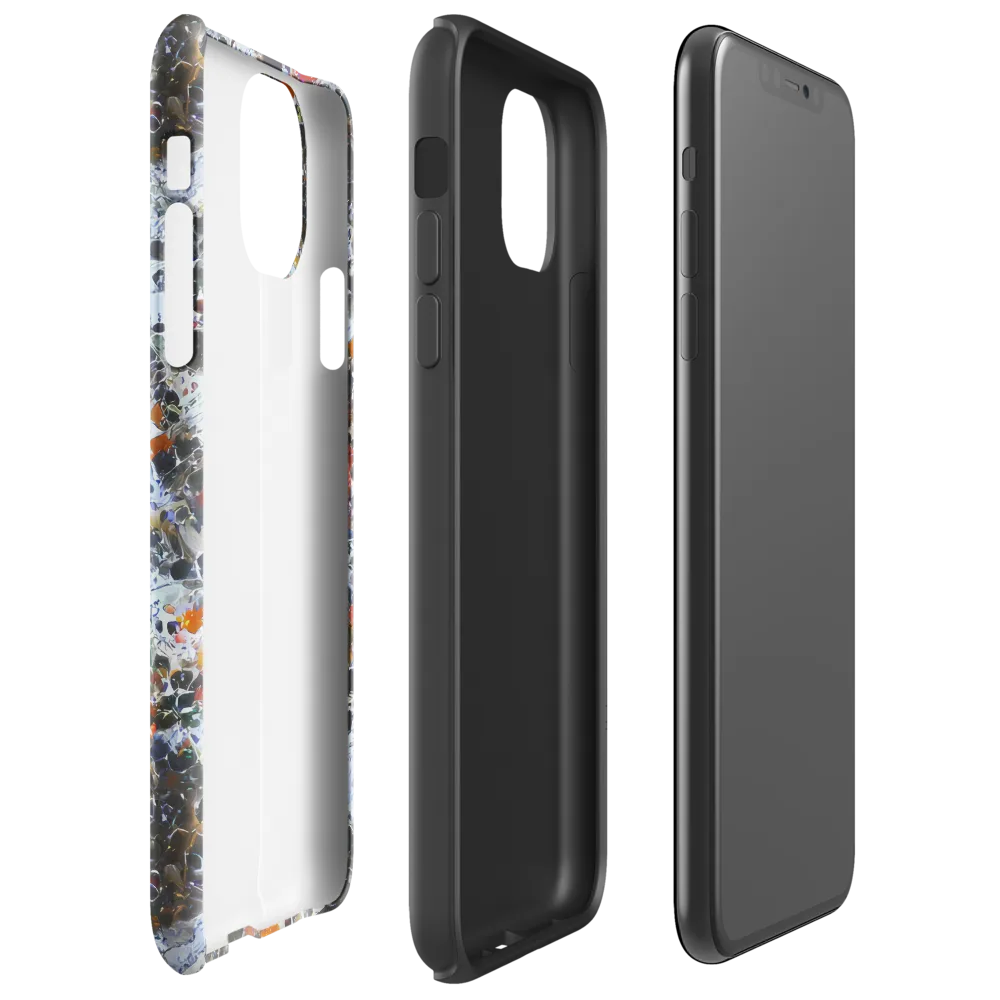 Shattered Alchemy on Tough Case for iPhone® — Right