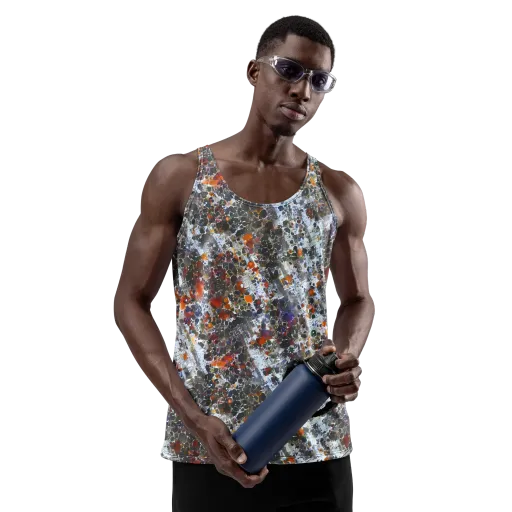 Shattered Alchemy on a Men's Tank Top