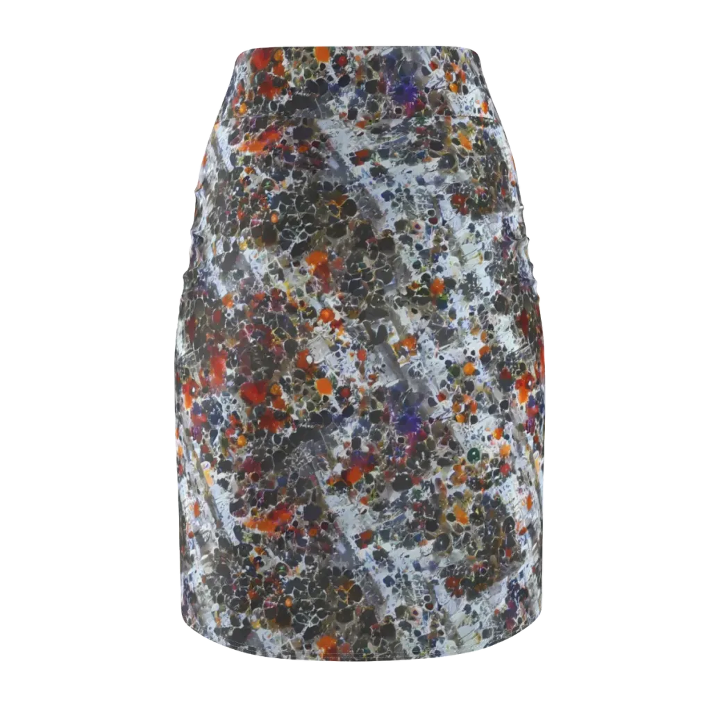 Shattered Alchemy on Pencil Skirt — Back