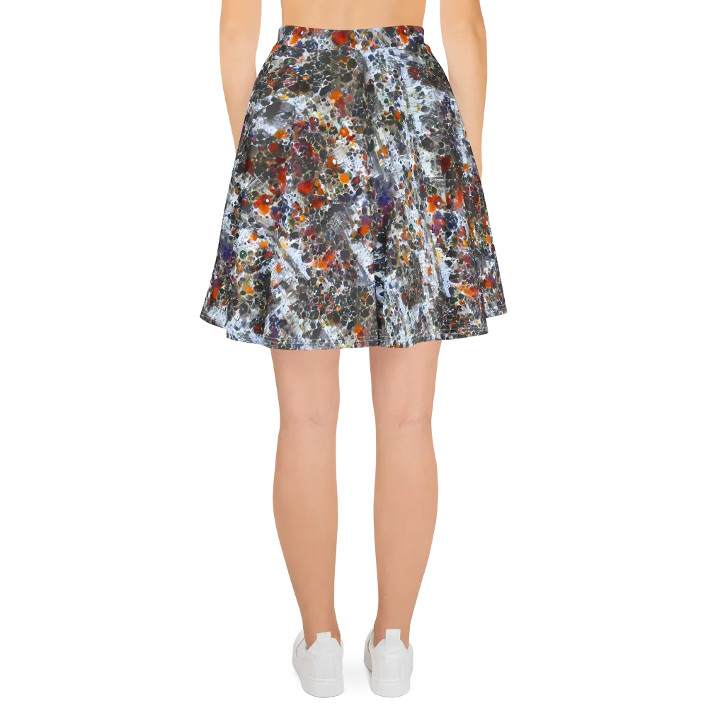 Shattered Alchemy on Skater Skirt — Back