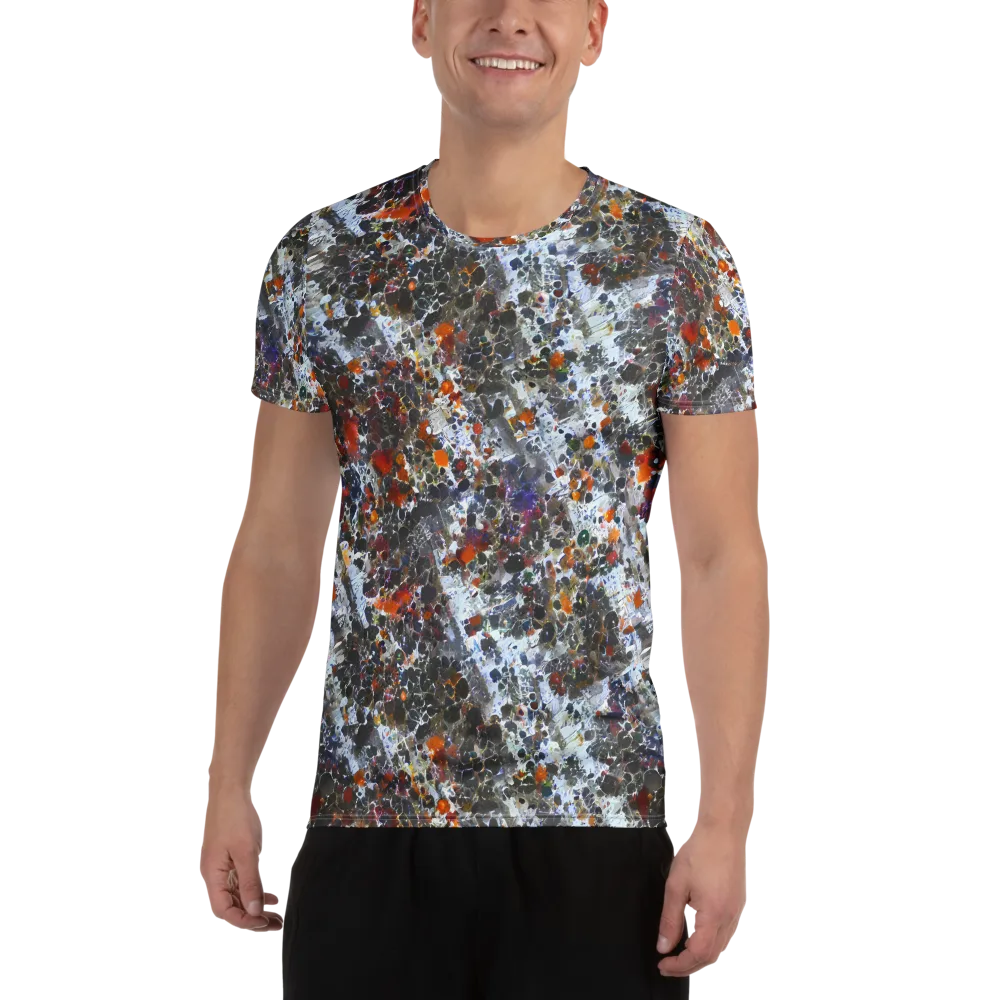 Shattered Alchemy on Men's Athletic T-Shirt — Front