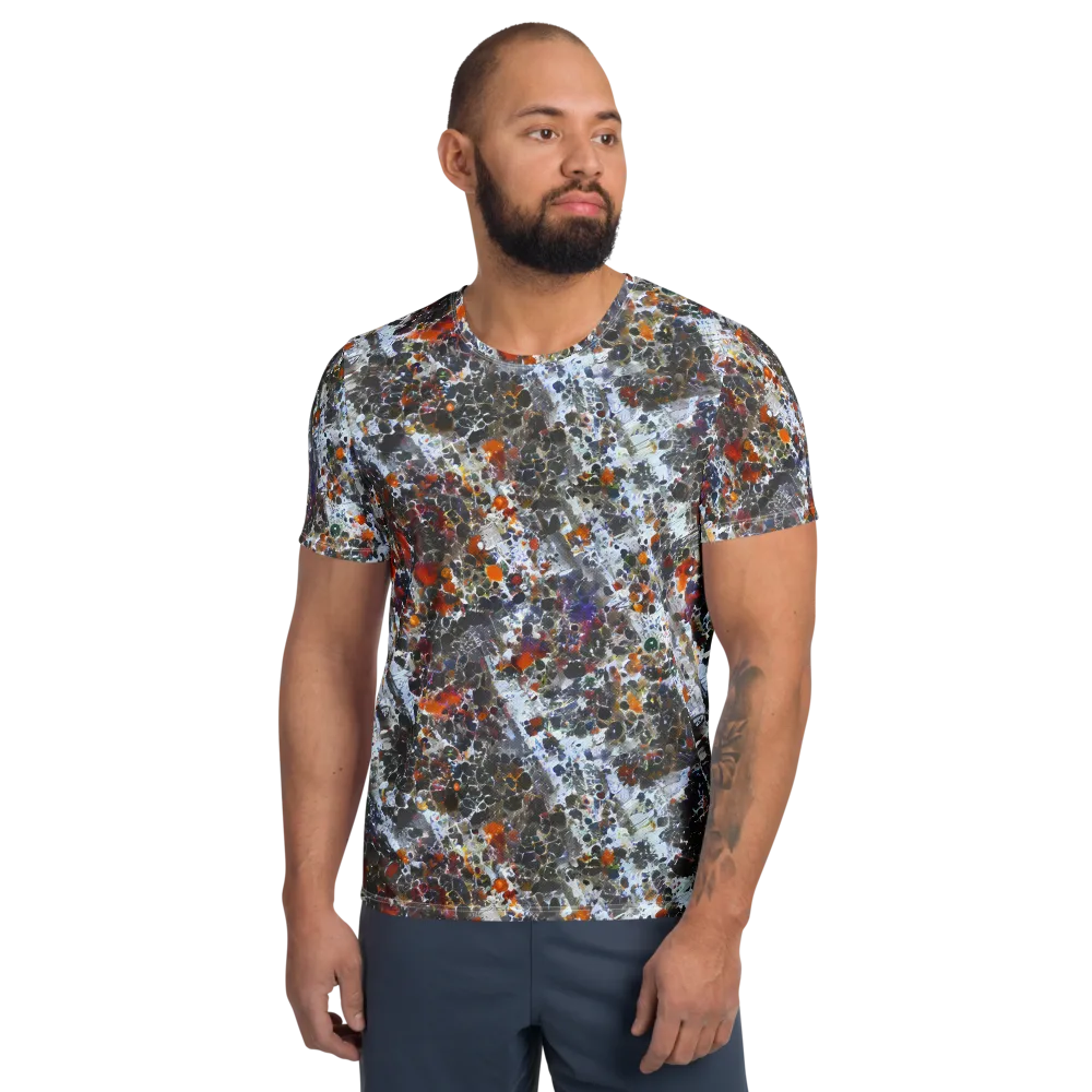 Shattered Alchemy on Men's Athletic T-Shirt — Front