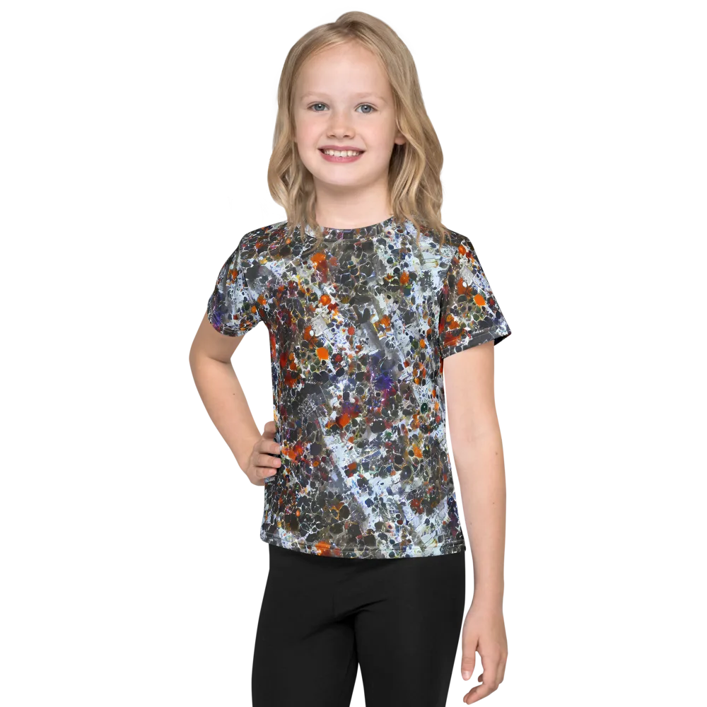 Shattered Alchemy on Kids Crew Neck T-Shirt — Front