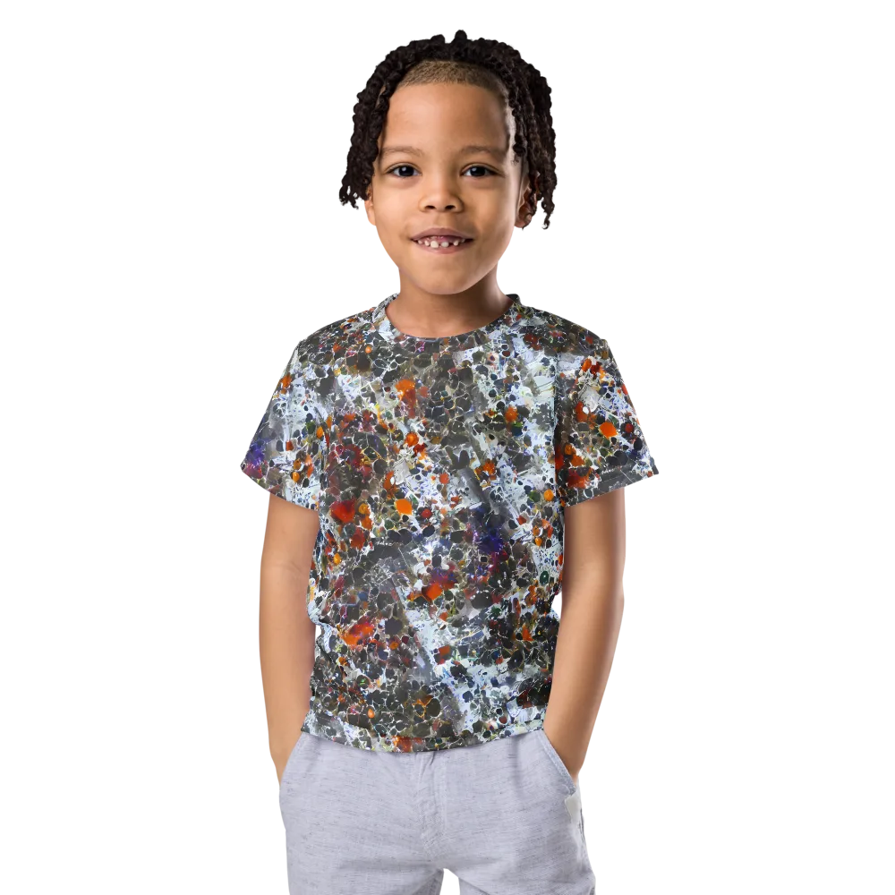 Shattered Alchemy on Kids Crew Neck T-Shirt — Front