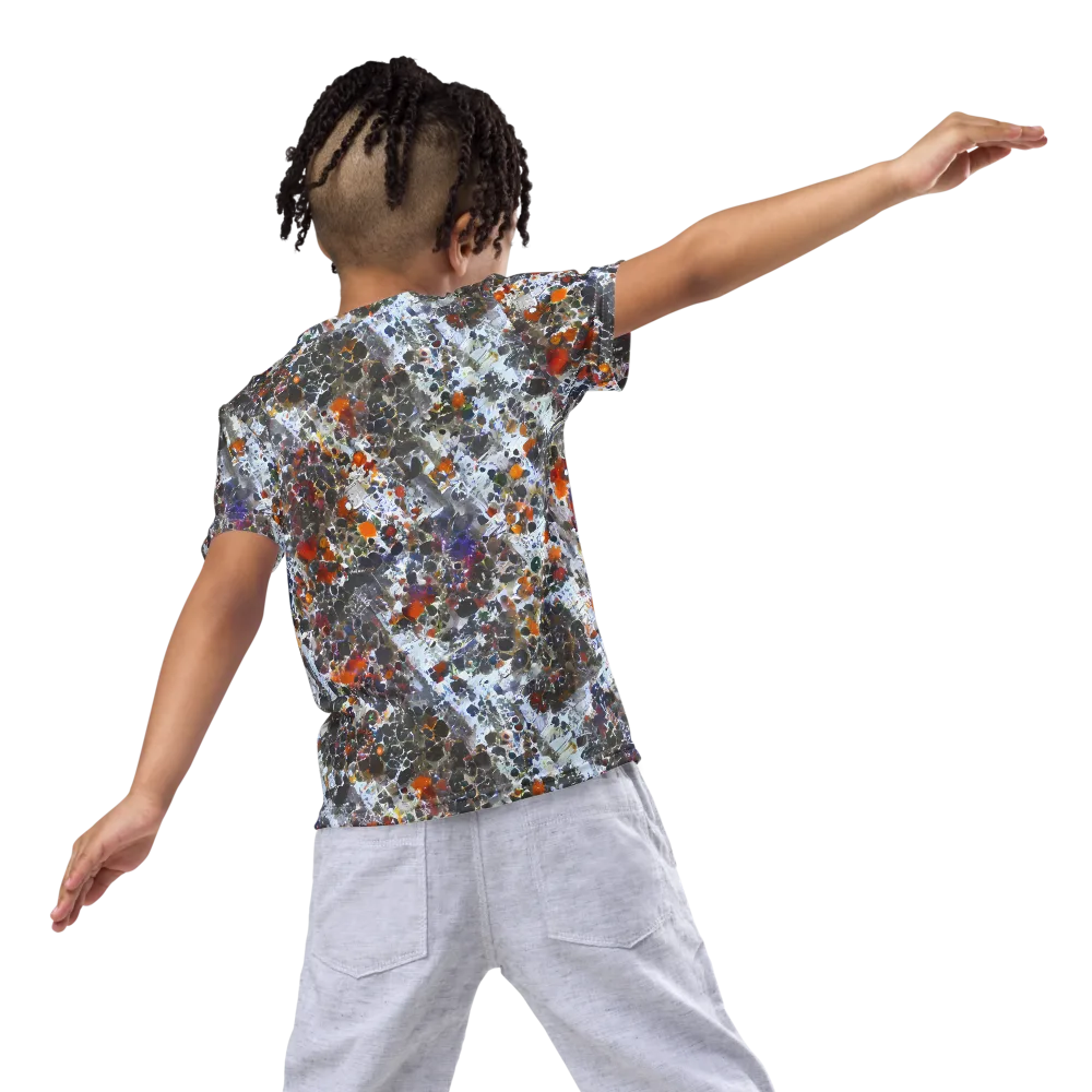 Shattered Alchemy on Kids Crew Neck T-Shirt — Back