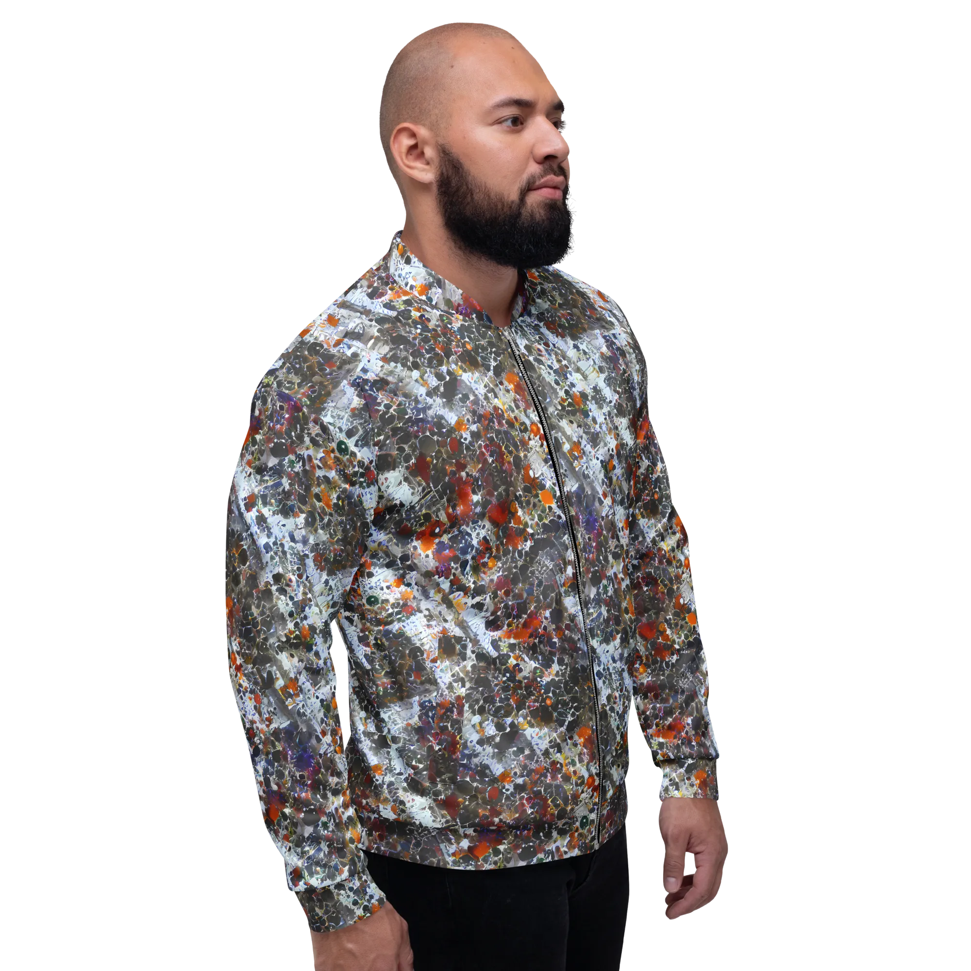 Shattered Alchemy on Bomber Jacket — Right