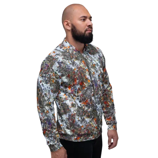 Shattered Alchemy on a Bomber Jacket