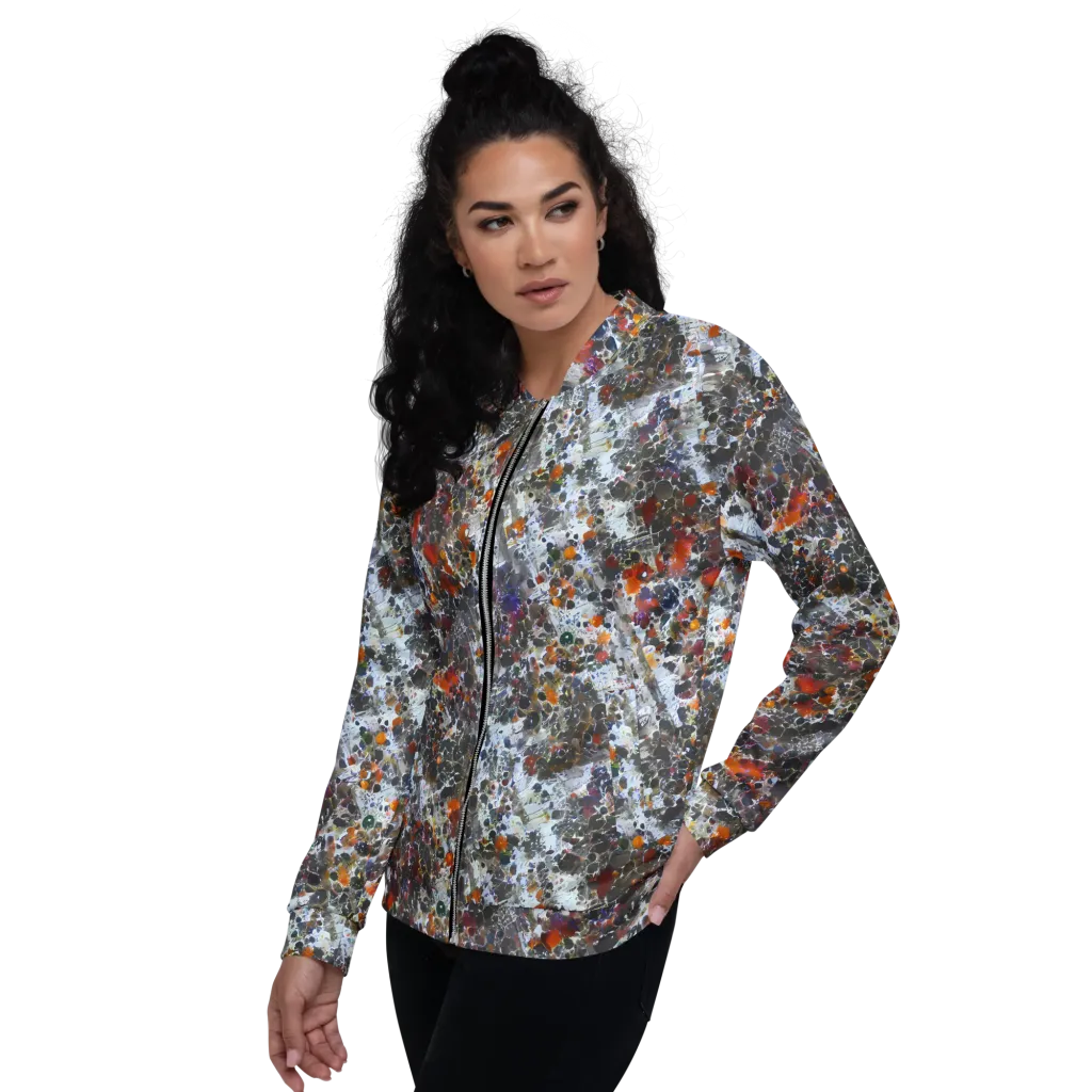 Shattered Alchemy on Bomber Jacket — Left