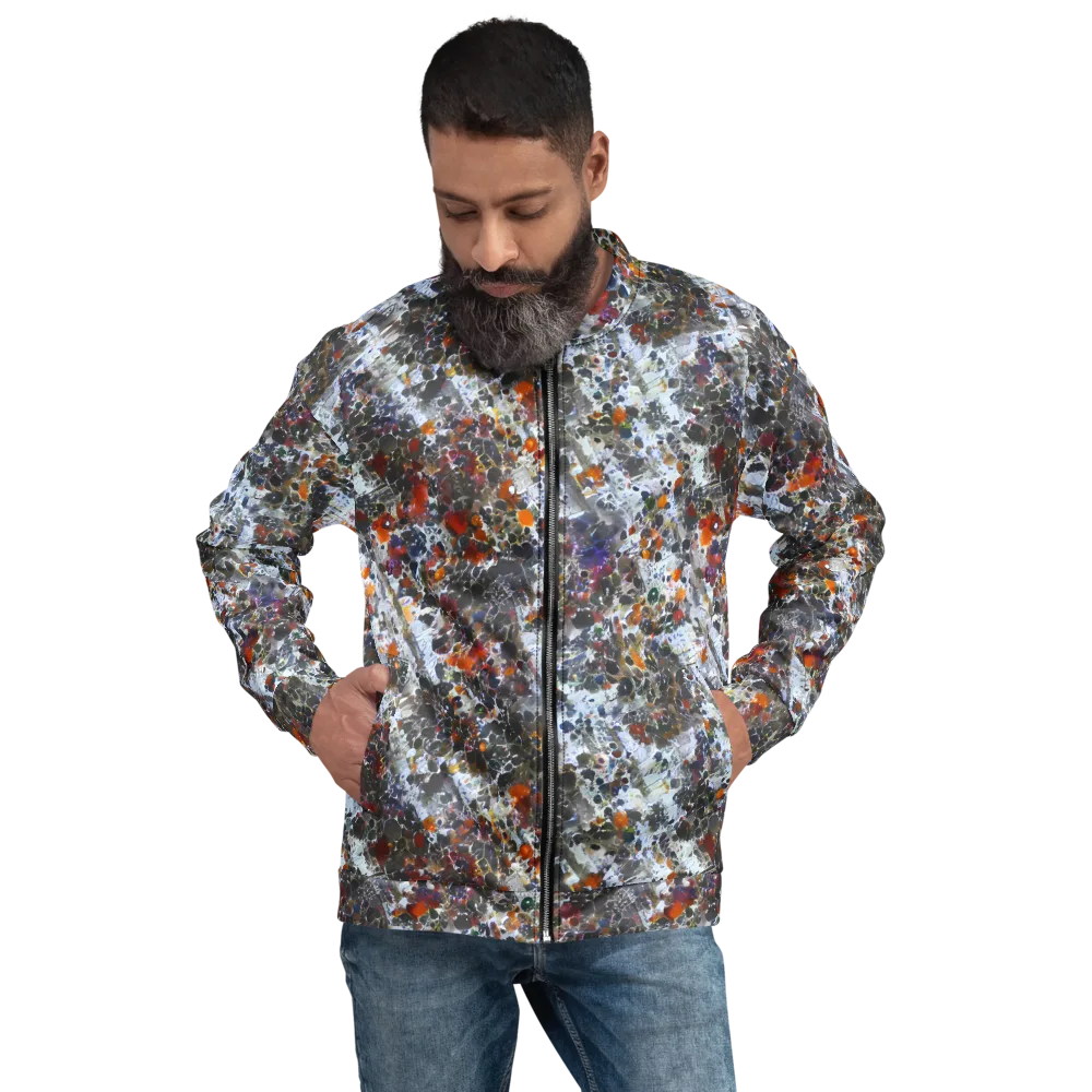 Shattered Alchemy on Bomber Jacket — Front