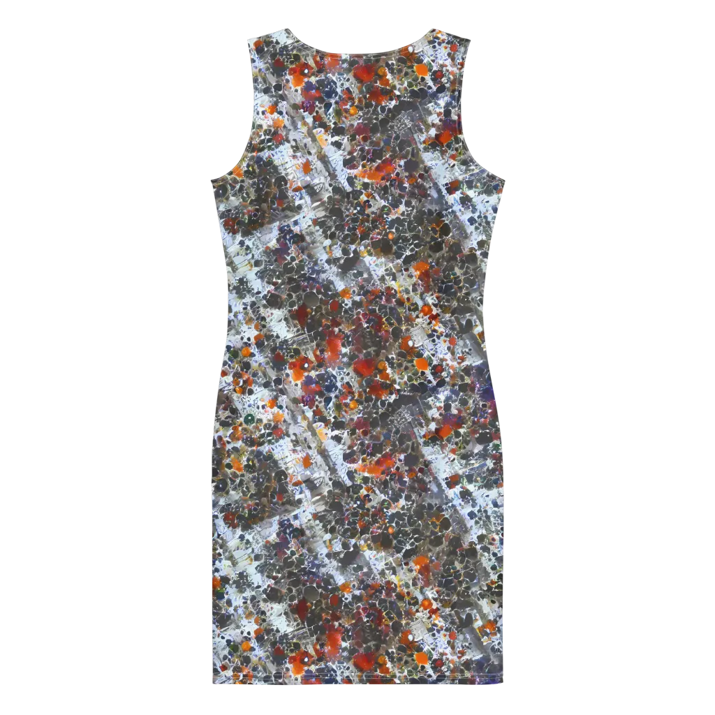 Shattered Alchemy on Bodycon Dress — Back