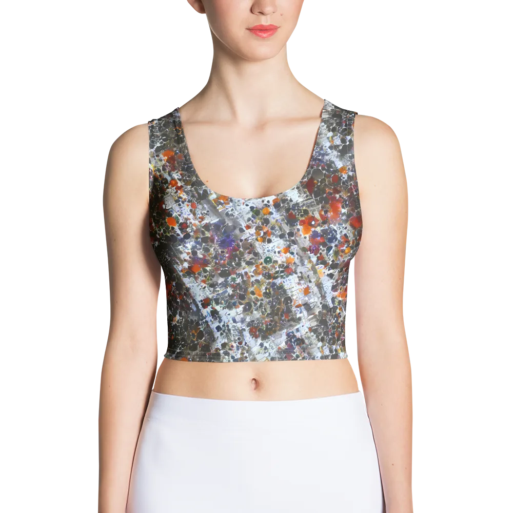 Shattered Alchemy on Crop Top — Front