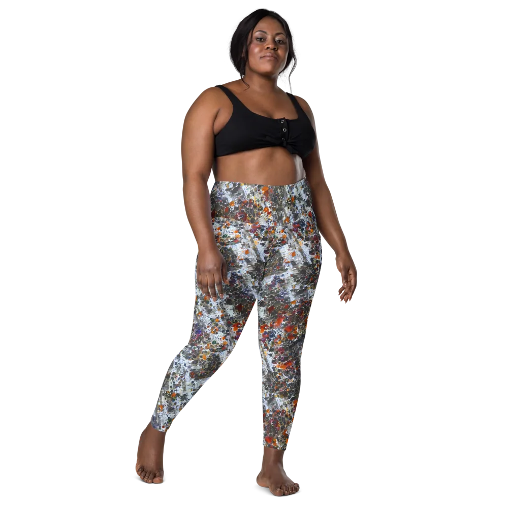 Shattered Alchemy on Leggings with Pockets — Front