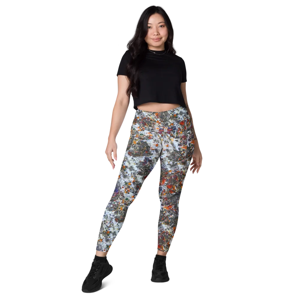 Shattered Alchemy on Leggings with Pockets — Front