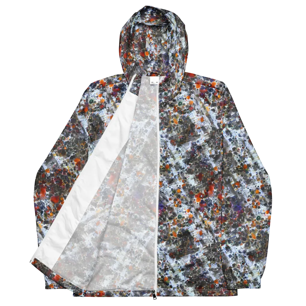 Shattered Alchemy on Men's Windbreaker — Front