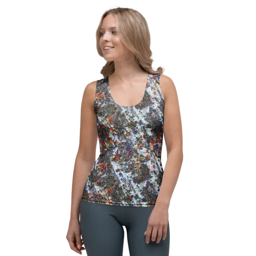 Shattered Alchemy on a Women's Tank Top