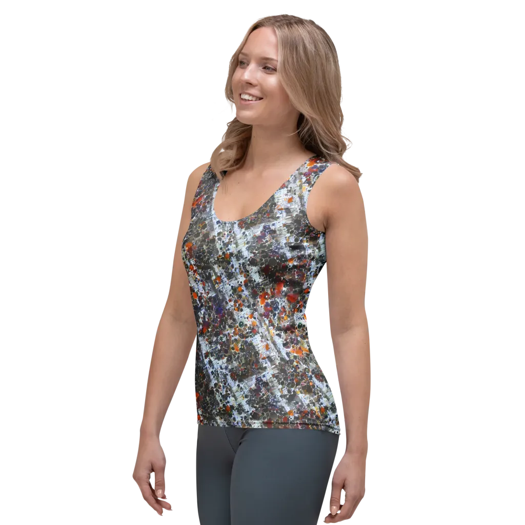 Shattered Alchemy on Women's Tank Top — Left Front