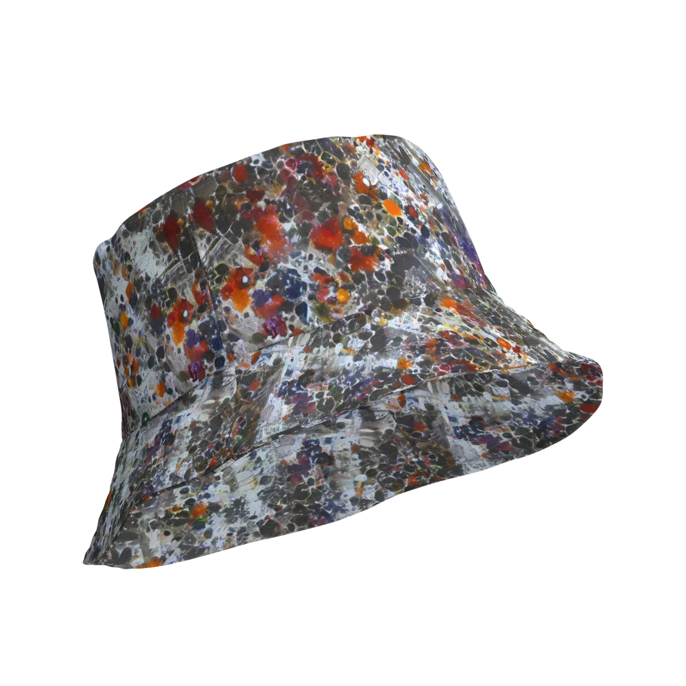 Shattered Alchemy on Reversible Bucket Hat — Product details Outside