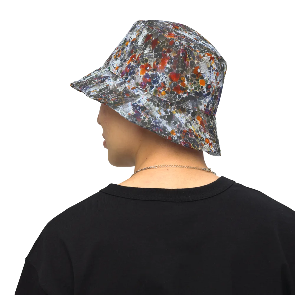 Shattered Alchemy on Reversible Bucket Hat — Back Inside