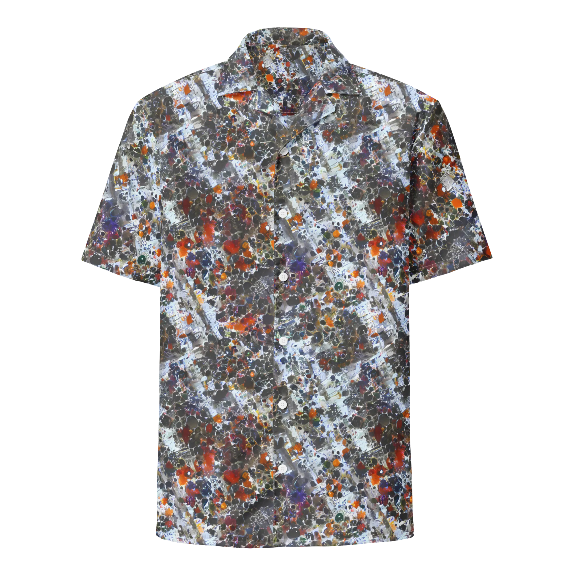 Shattered Alchemy on Button Shirt — Front
