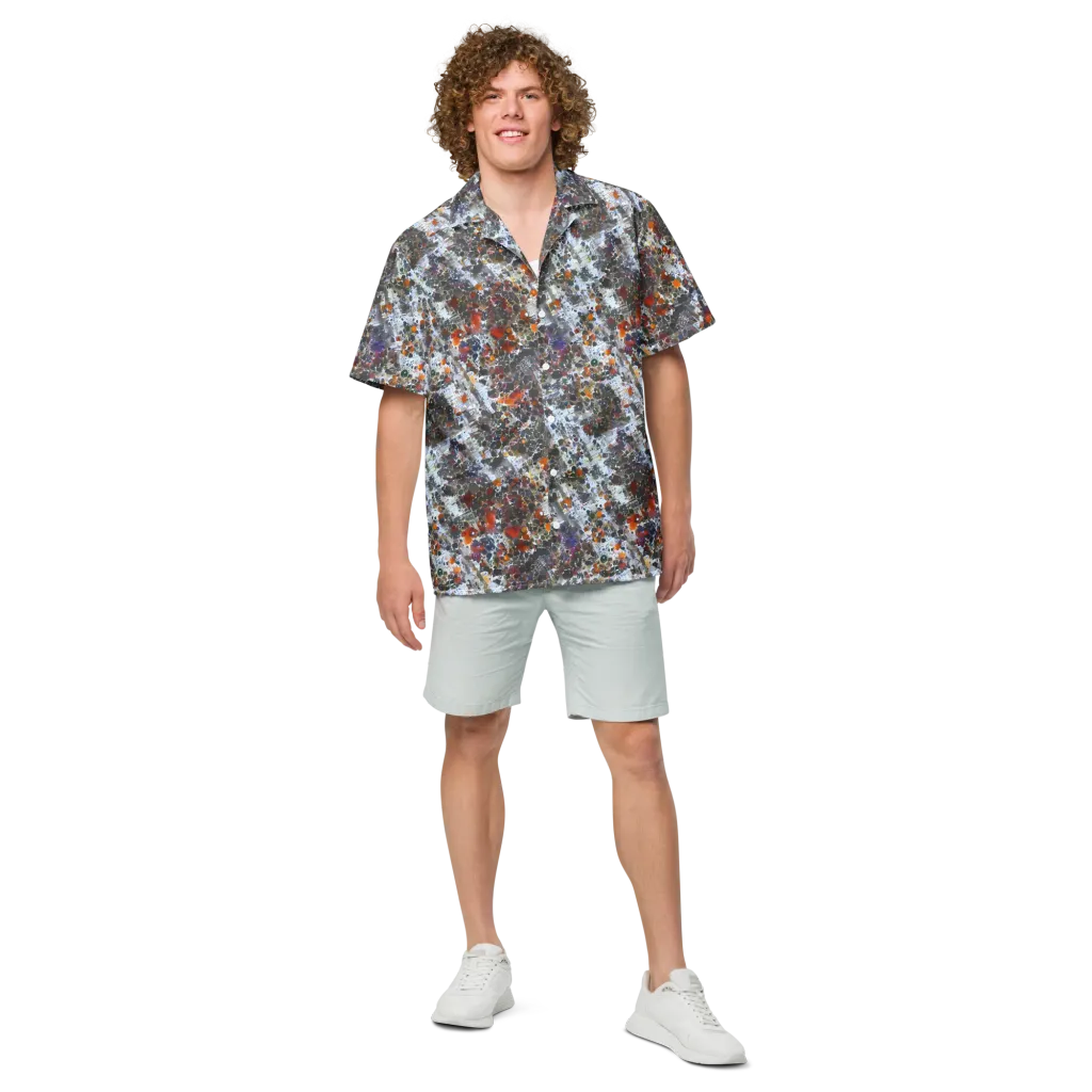 Shattered Alchemy on Button Shirt — Front