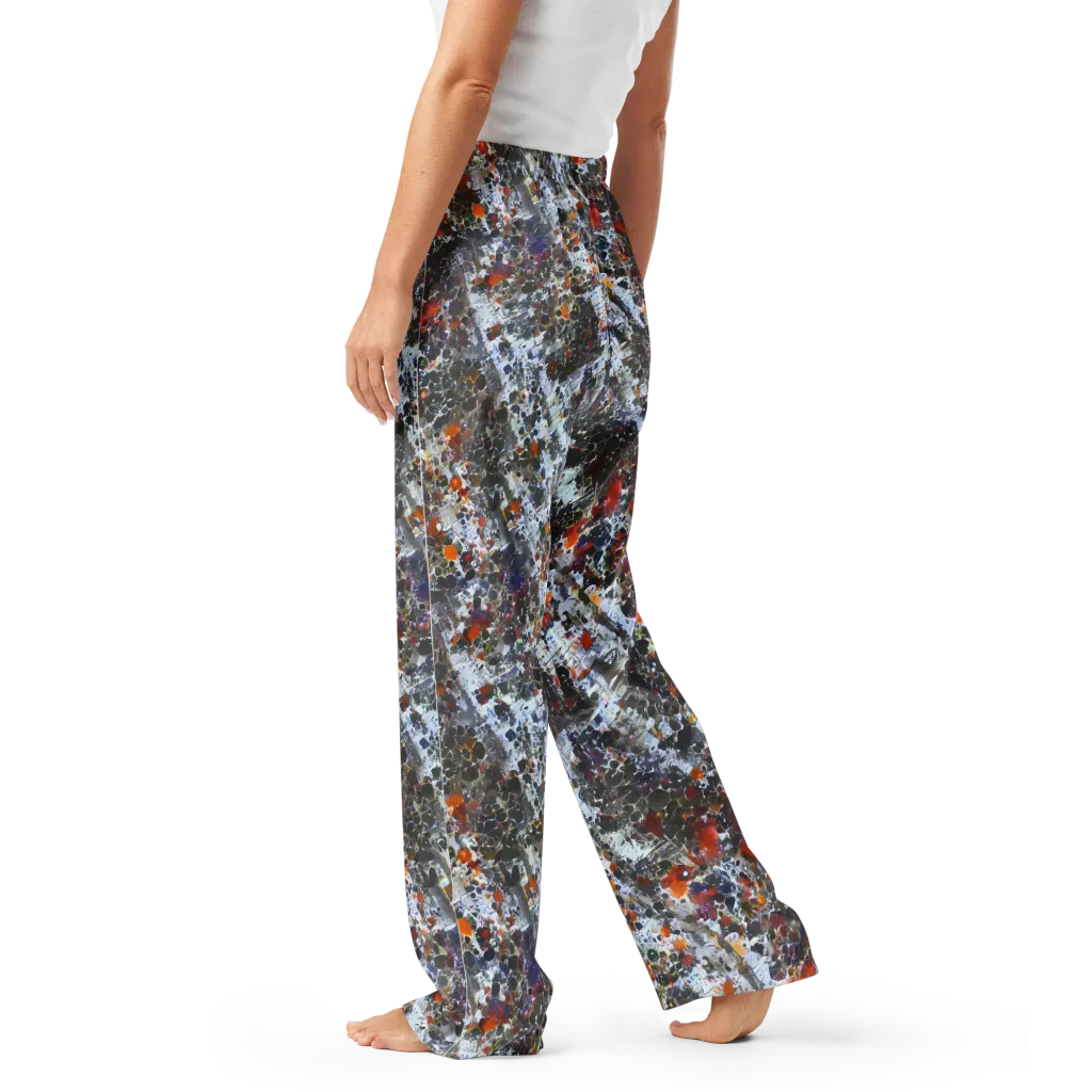 Shattered Alchemy on Women's Pajama Pants — Left