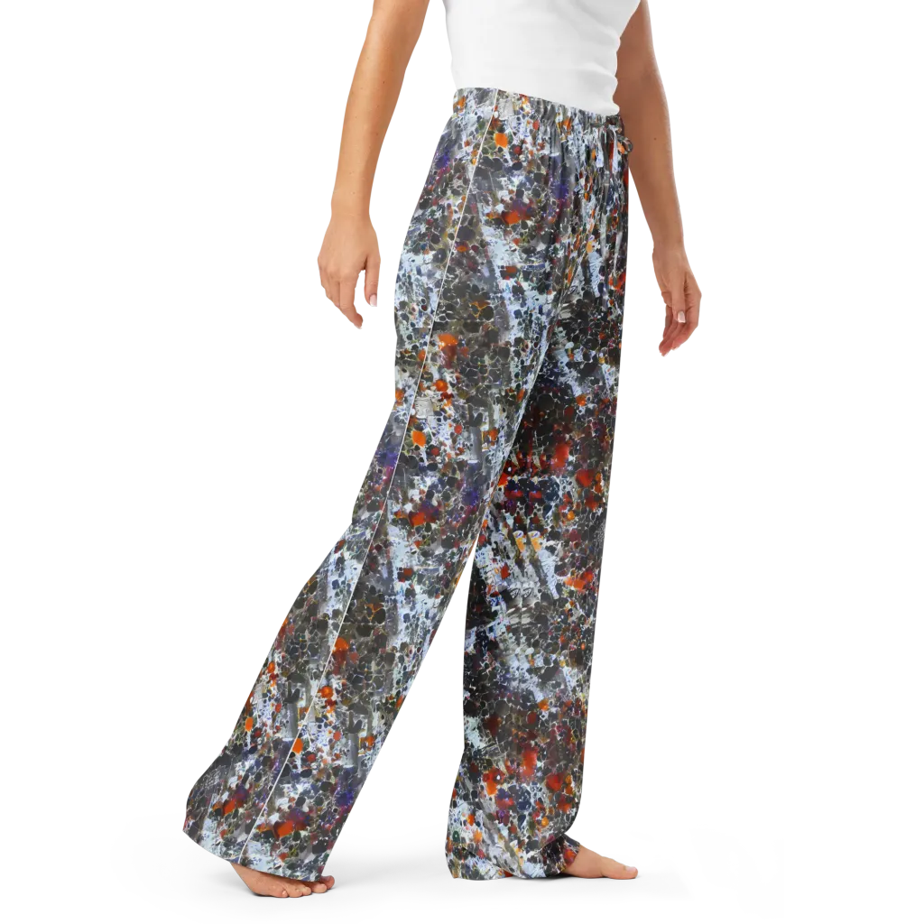 Shattered Alchemy on Women's Pajama Pants — Right Front