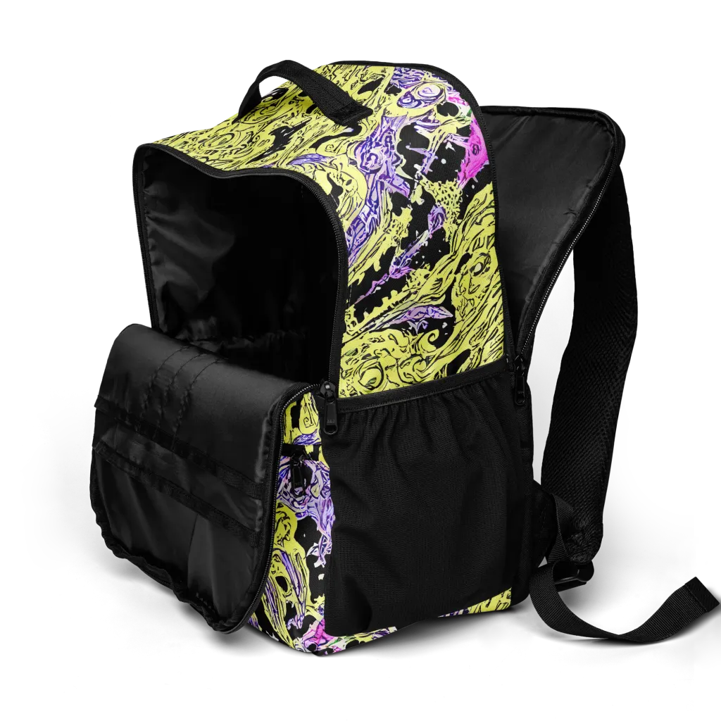 Acid Etching on Utility Backpack — Product details 2