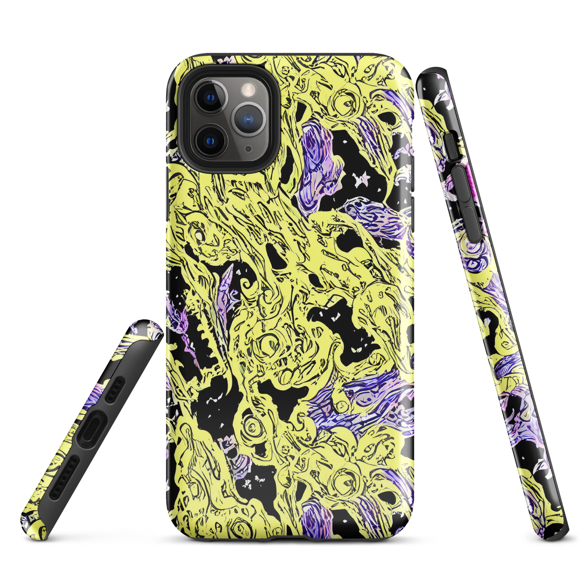 Acid Etching on Tough Case for iPhone® — Front