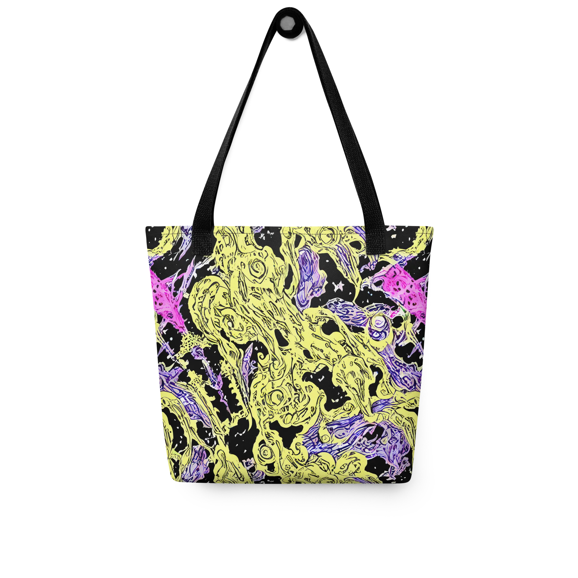 Acid Etching on Tote Bag — Front
