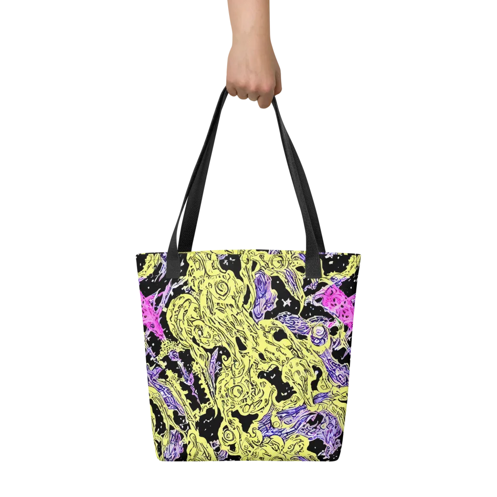 Acid Etching on Tote Bag — Front