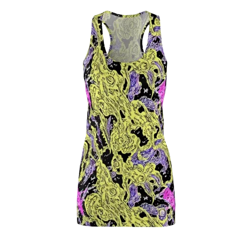 Acid Etching on a Racerback Dress